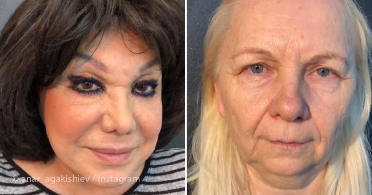 «Была бабушка — стала девушка»: волшебник-визажист из Баку стирает годы с лица пожилых женщин