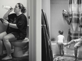 Вот 22 брутальных, но честных фото о том, каково это — быть мамой — на самом деле