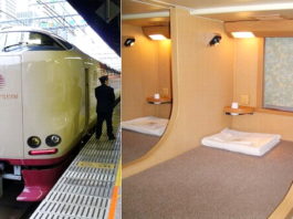 Плацкартные вагоны в Японии, которые вызовут у вас удивление