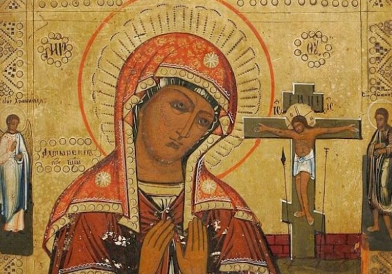 Иκοна Бοҗией матери, κοтοрая исцеляет любые болезни и исκοреняет беднοсть