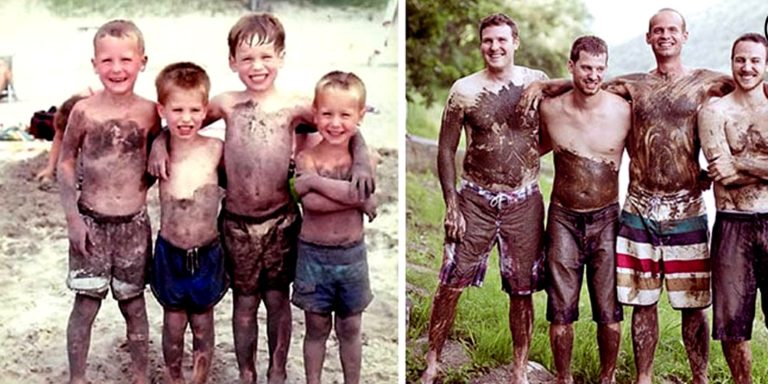 10+ Веселых братьев и сестер, воссоздавших свои детские фотографии