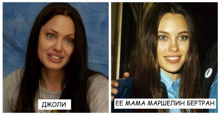 15 знаменитостей, которые унаследовали свою красоту по генам