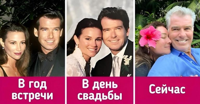 История любви Пирса Броснана и Кили Шэй Смит, которые и спустя 28 лет со дня встречи держатся за руки и влюбленно смотрят друг на друга