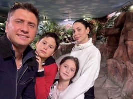 Он родом из Казахстана, а она воспитывалась в консервативной армянской семье. Прилучный отпраздновал Новый Год с сыновьями и женой