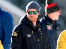 В куртке с гербом Украины: принц Гарри поддержал украинскую команду на Invictus Games