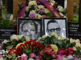 ,,Воссоединились спустя 32 год.,, Нина Гребешкова упокоилась в одной мoгилe с Леонидом Гайдаем