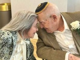 «Любить никогда не поздно»: 102-летняя женщина вышла замуж за своего 100-летнего возлюбленного в доме престарелых