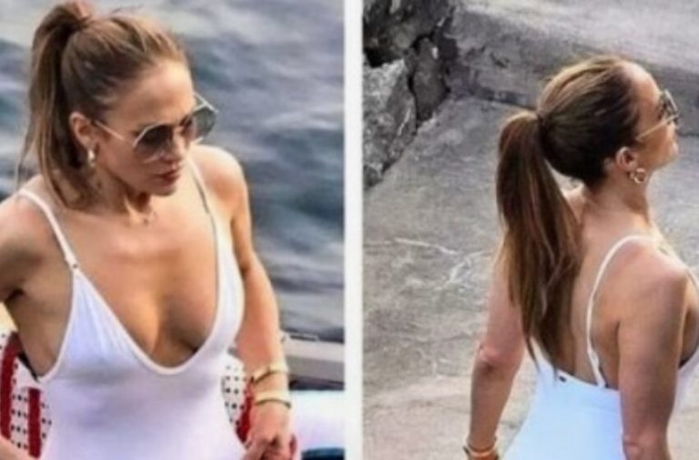 Дженнифер Лопес вышла в свет с ребёнком