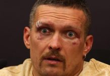 37-летняя супруга Усика уже мама четверых, старшему из которых 15