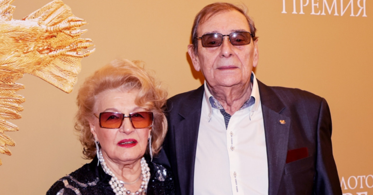 90-летняя Дружинина вышла в свет с мужем после почти 70 лет брака
