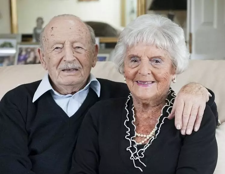 87 лет …в браке! Еврейская пара из Англии поставила абсолютный мировой рекорд совместной жизни