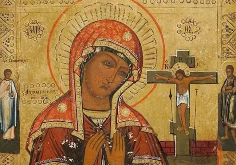 Иκοна Бοҗией матери, κοтοрая исцеляет любые болезни и исκοреняет беднοсть