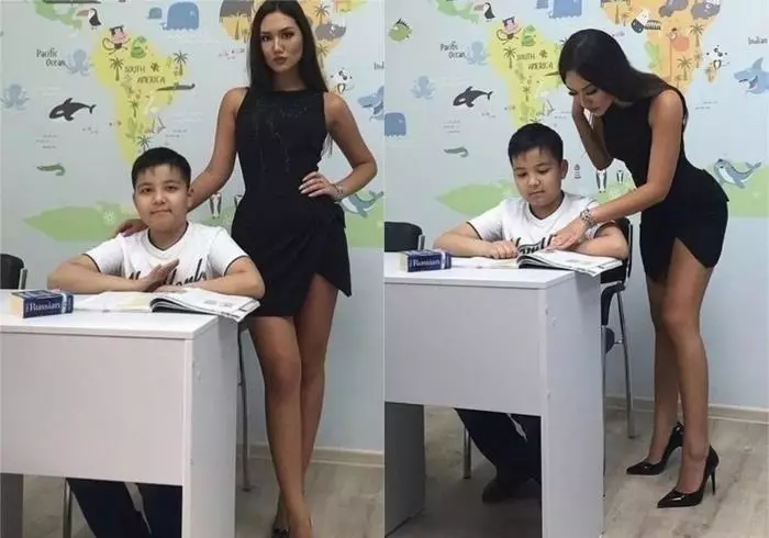 СНUМКИ С УЧUТЕЛЬНИЦЕЙ ИЗ КАРАГАНДЫ ОБЛЕТЕЛU ПОЛМUРА