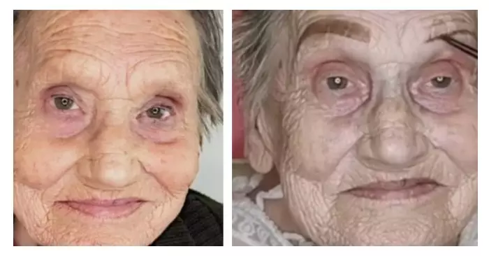 80-летняя бабушка получила удивительное преображение от своей внучки и стала интернет-звездой