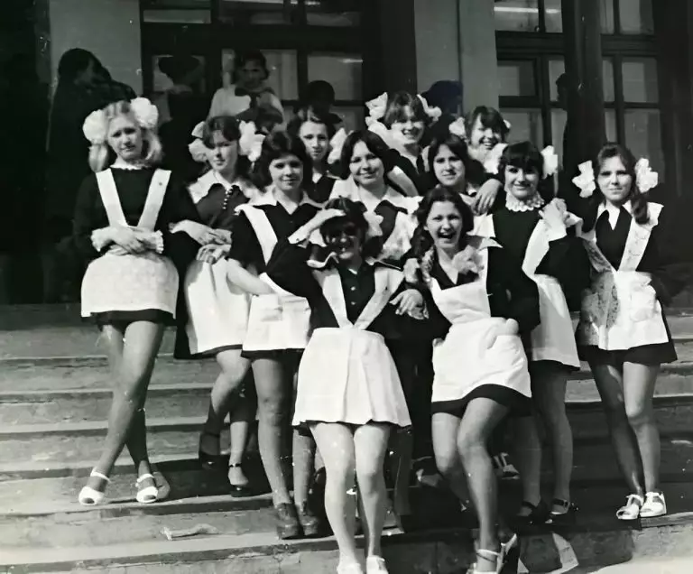 Какими были выпускницы 1970-х годов внешне